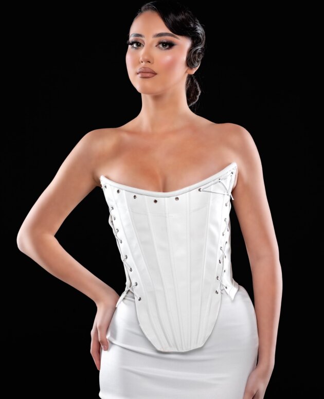 White Spider Corset