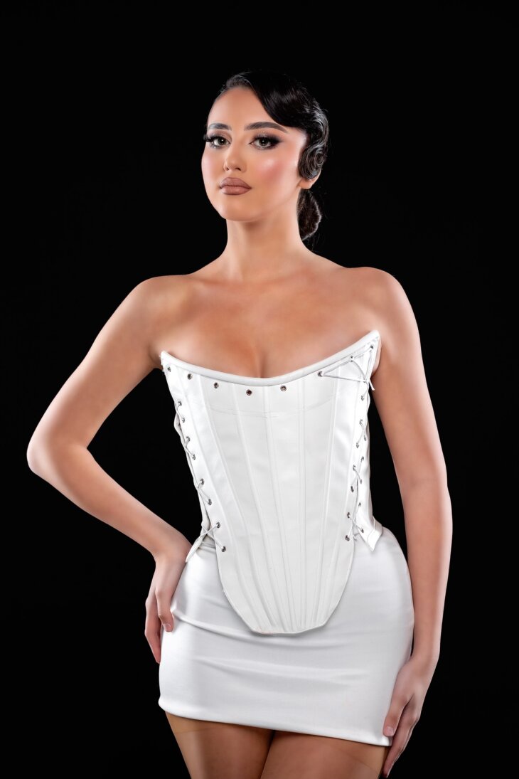 White Spider Corset