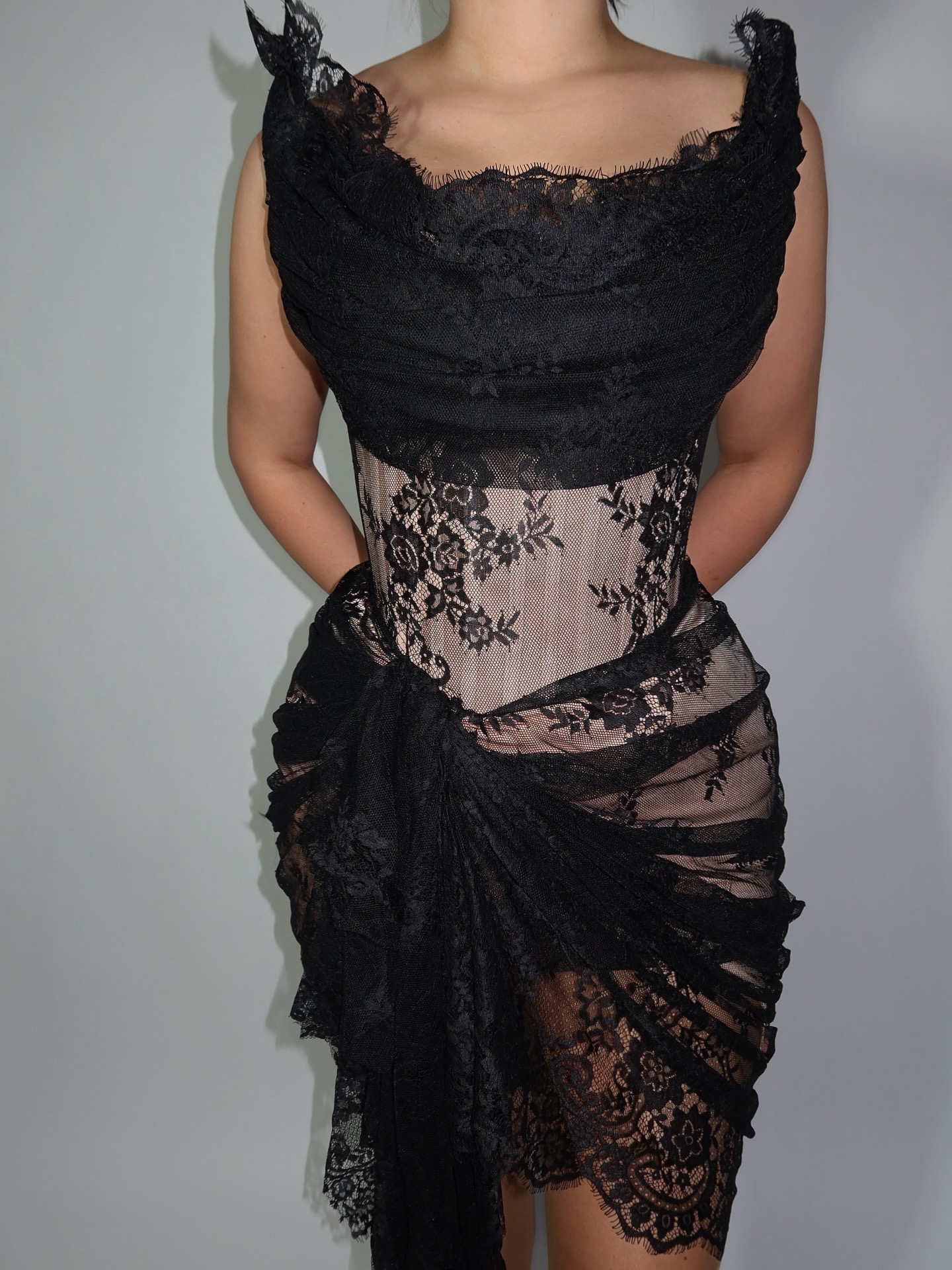 Short Vespera Dantel - Image 3