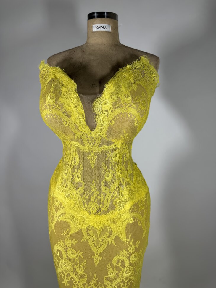 Lemon Blossom Gown