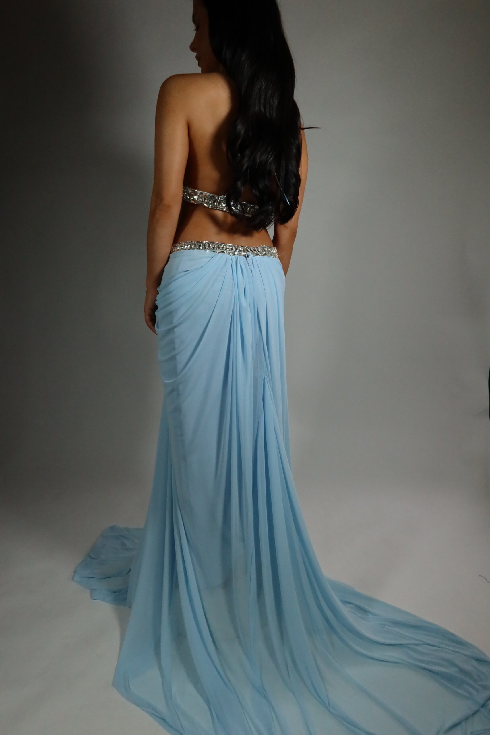 Blue Aura Glow Dress - Image 2