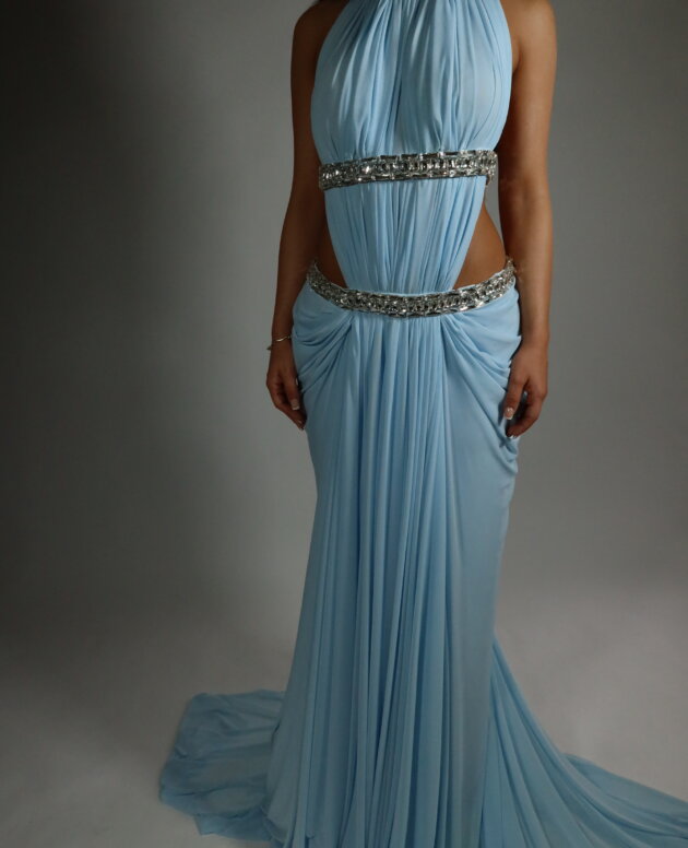 Blue Aura Glow Dress