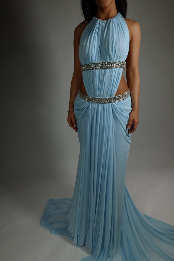 Blue Aura Glow Dress